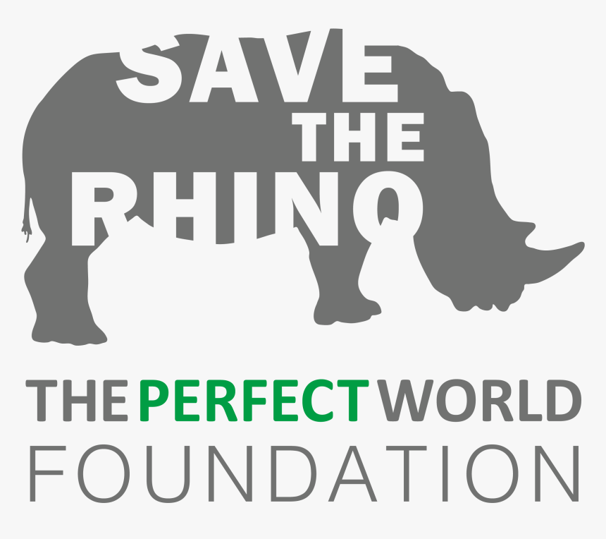 Save The Rhino-tpwf - Perfect World Foundation Png, Transparent Png