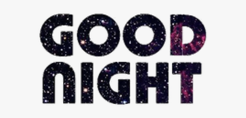 Good Night Png Transparent Images - Napis Good Night, Png Download