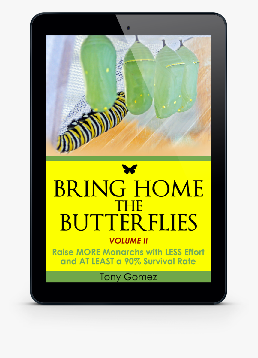 How To Raise Monarch Butterflies Book Instant Download - Graphic Design, HD Png Download