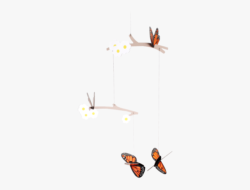 Monarch Butterfly Mobile, HD Png Download