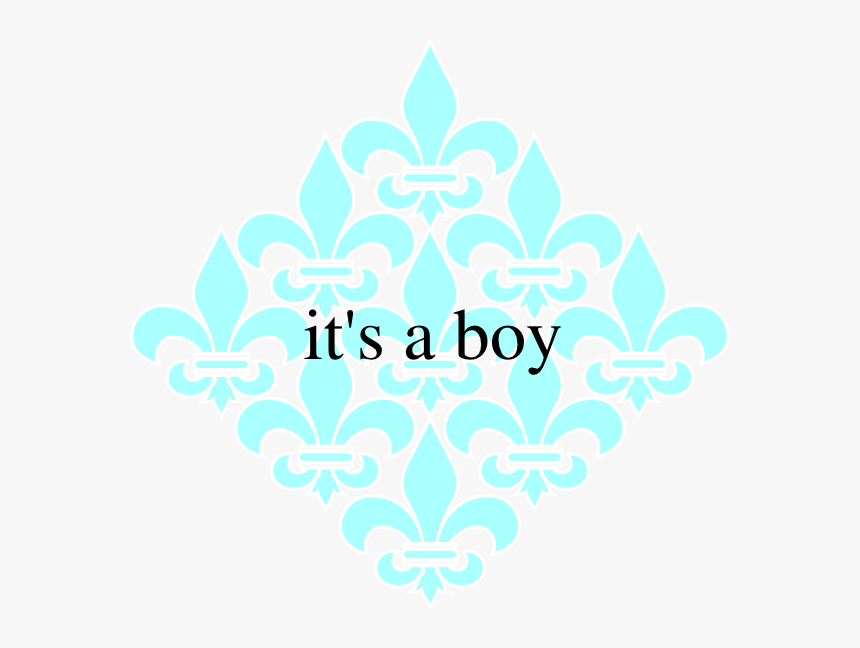 Baby Blue Fleur De Lis Svg Clip Arts - World Scout Emblem, HD Png Download