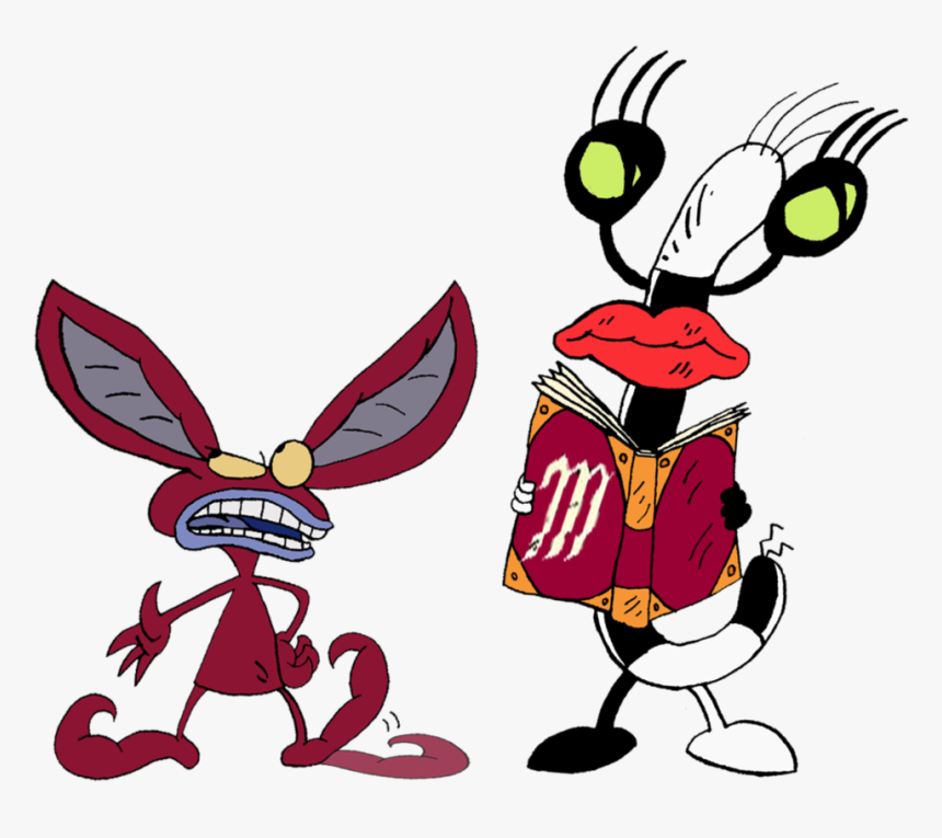 Images Of A Lazy Bunny Clipart Easter Bunny Lazy Clipart - Real Monsters Fanart, HD Png Download