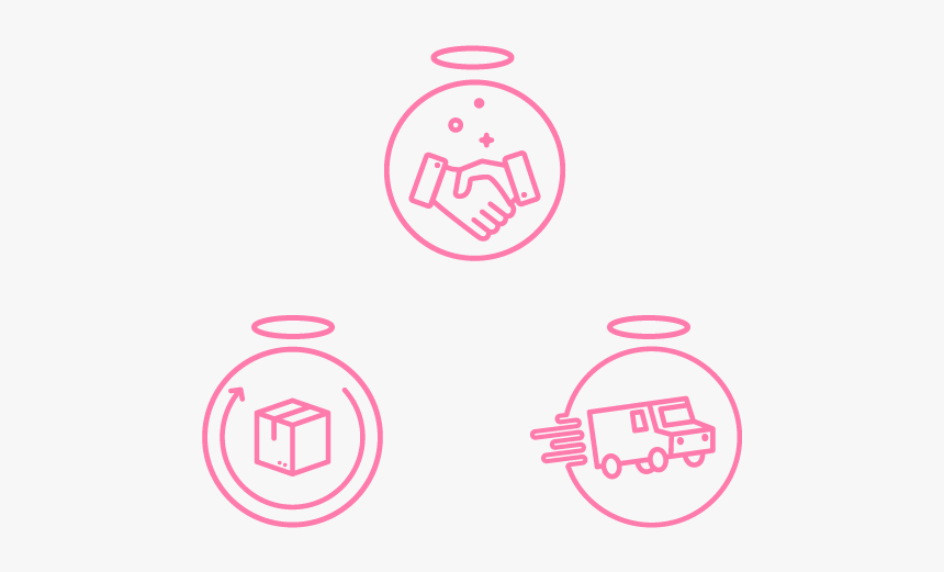 Ecommerce Trinity Trinity Icon Ecommerce Free Shipping - Circle, HD Png Download