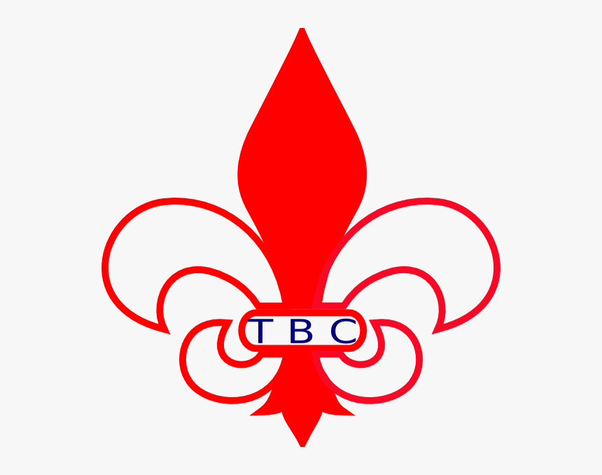 Fleur De Lis Clip Art At Clker - Clip Art Fleur De Lis, HD Png Download