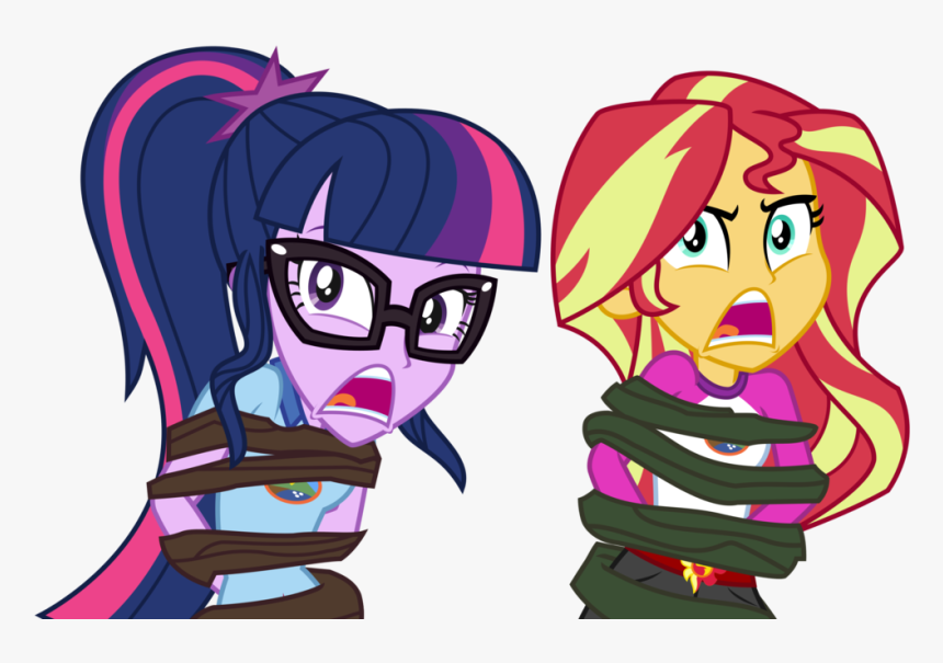 Girl Tied Up Clipart, HD Png Download