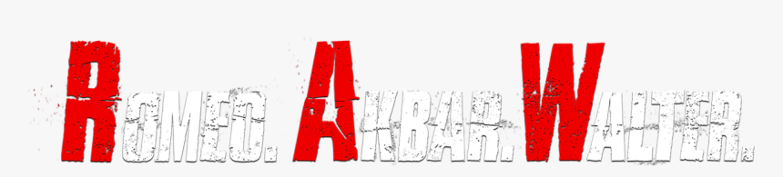 Romeo Akbar Walter - Graphic Design, HD Png Download