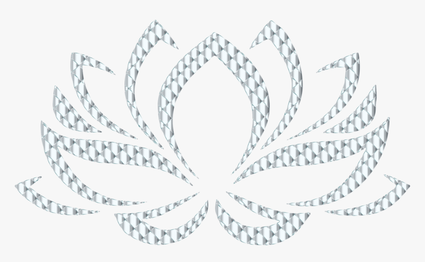 Plant,leaf,symmetry - White Lotus Flower Clipart, HD Png Download