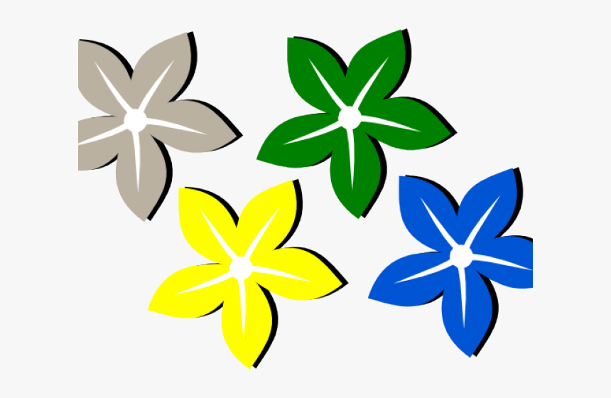 Flowers Color Clipart Small Flower, HD Png Download