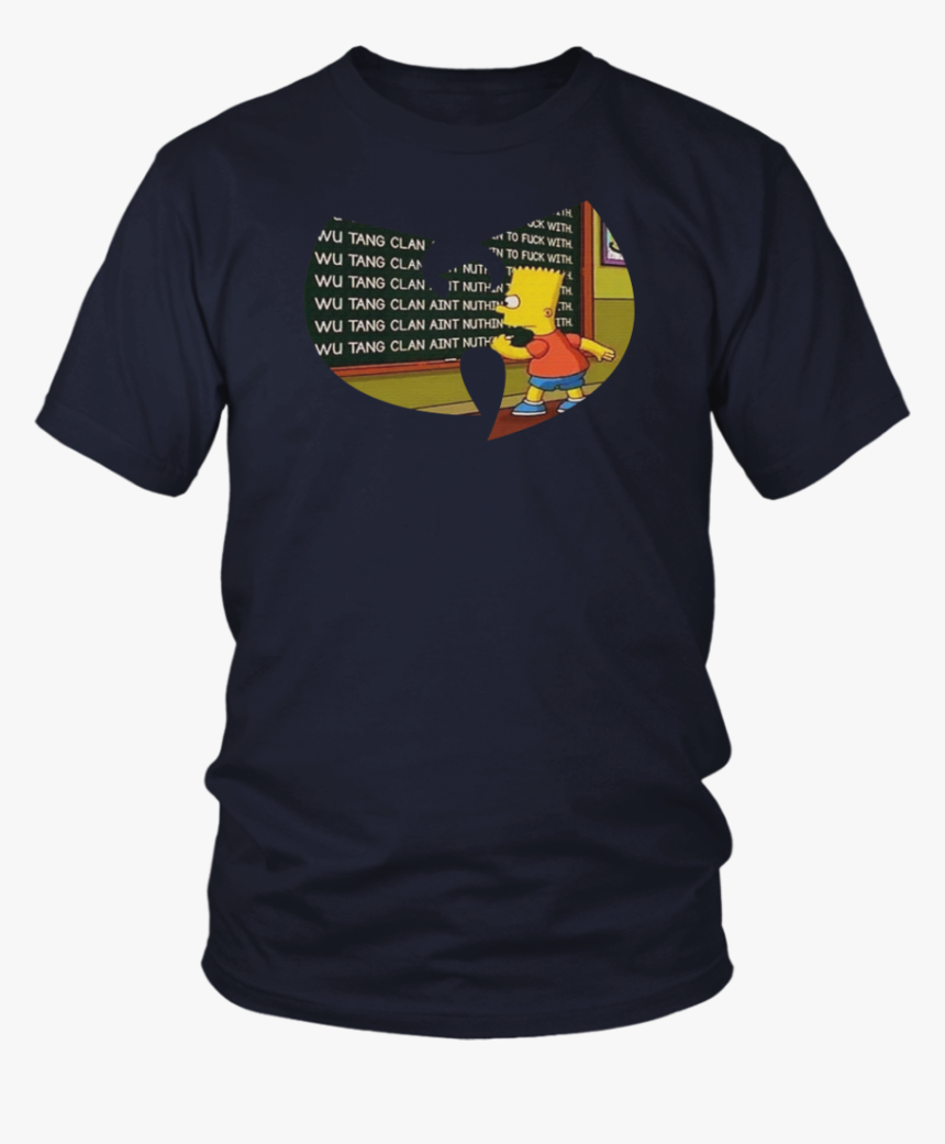 Bart Simpson Writing Wu Tang Clan Aint Nithin To Fick - Gamer Mickey Mouse Shirt, HD Png Download