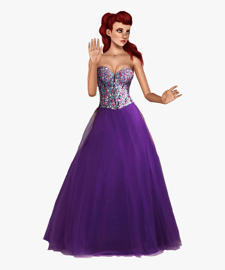 Transparent Background Png Body Parts - Gown, Png Download