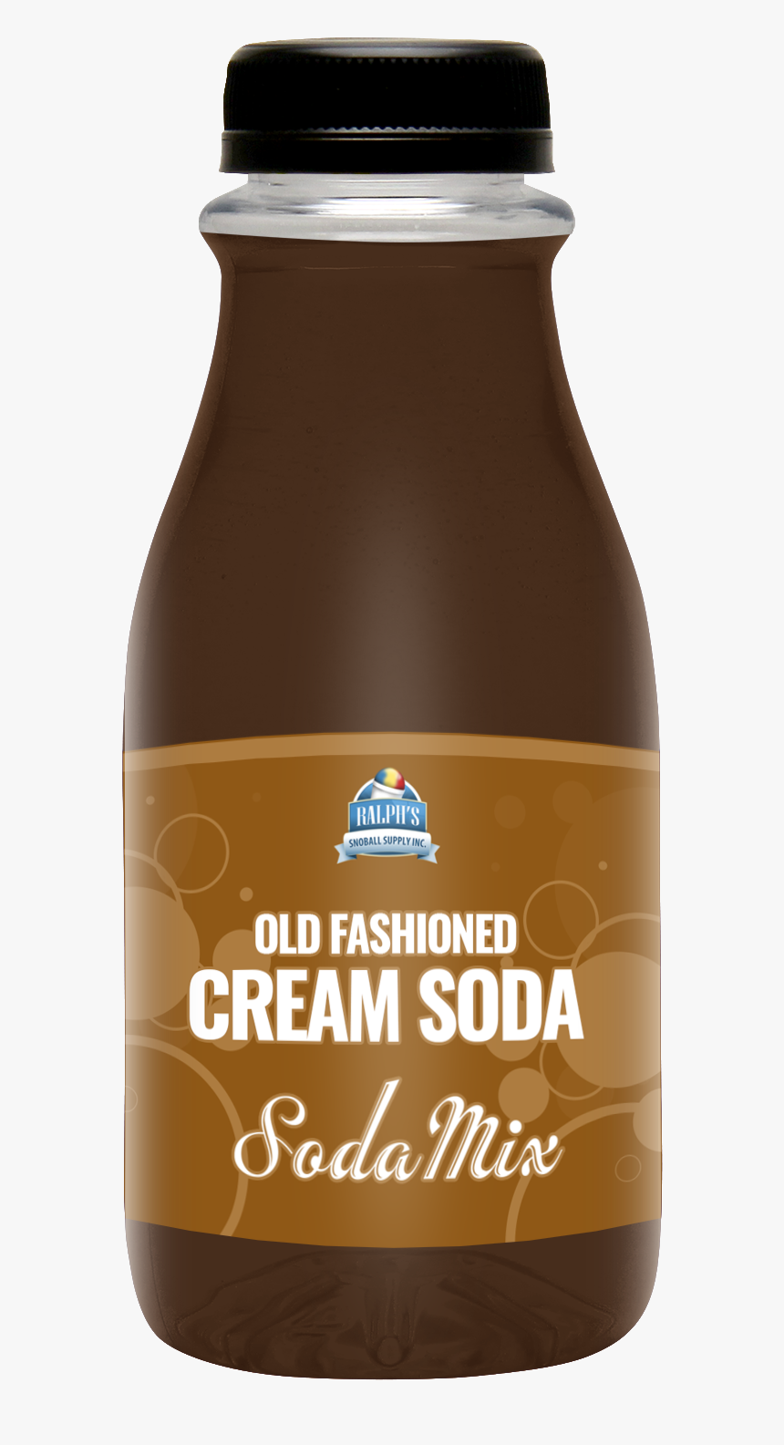 Old Fashioned Cream Soda - Glass Bottle, HD Png Download