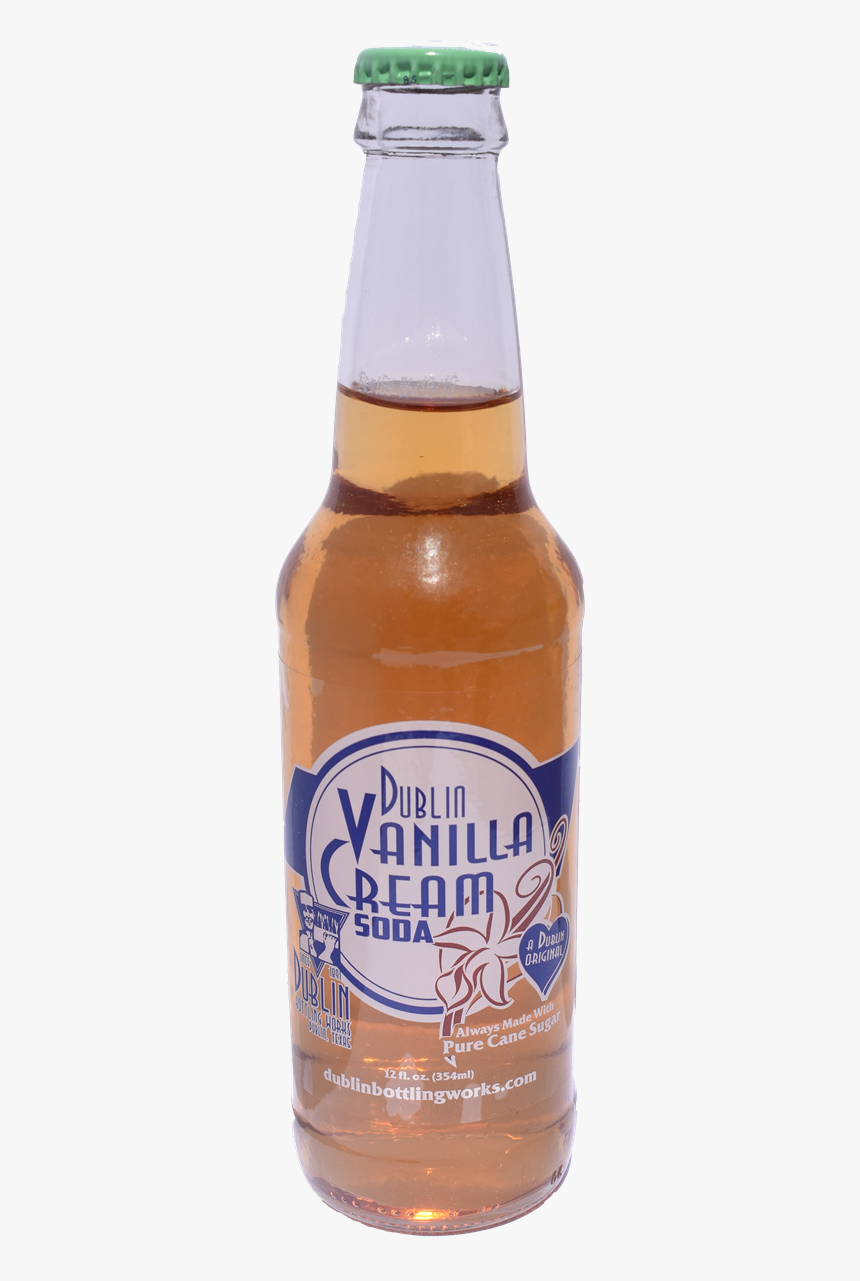 Dublin Vanilla Cream Soda Glass Bottle Case - Beer Bottle, HD Png Download