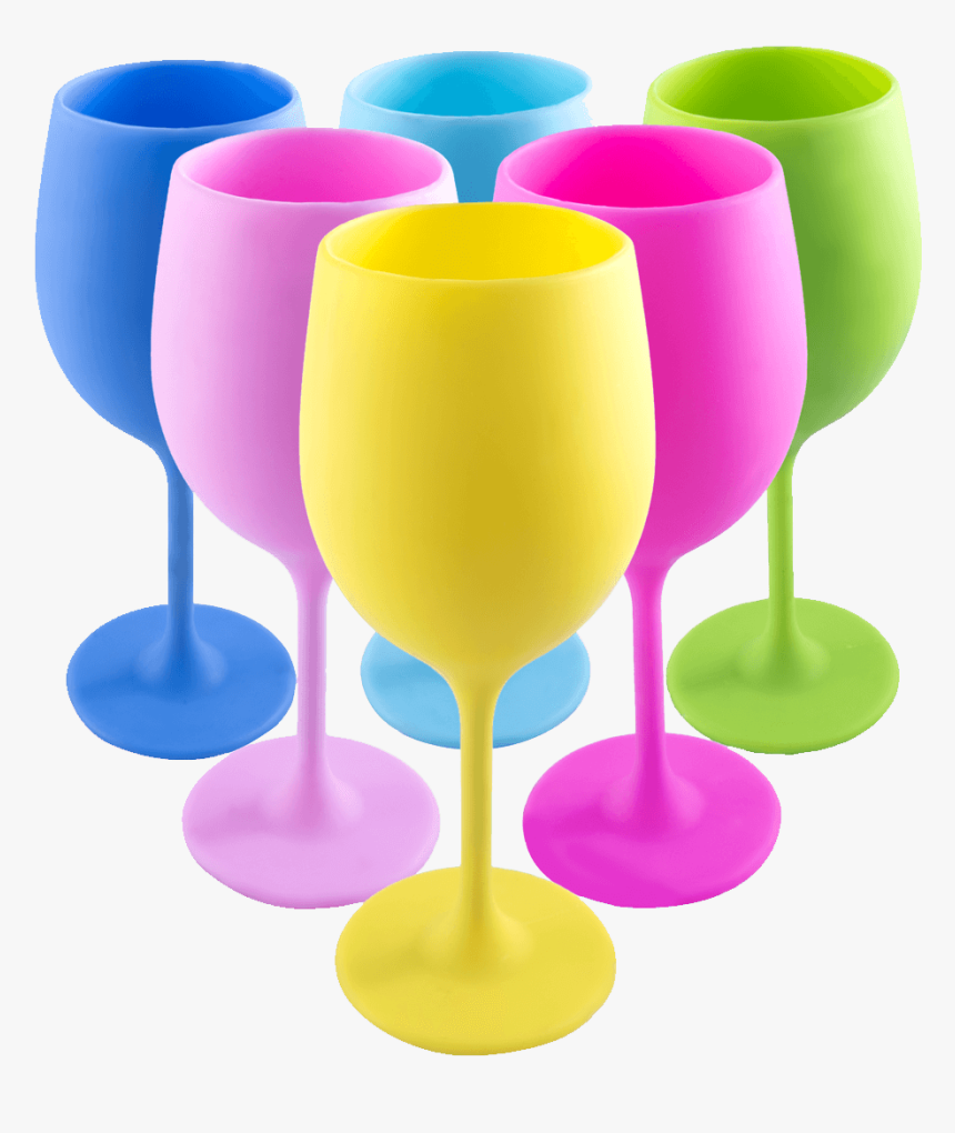 Yellow Wine Glasses, HD Png Download
