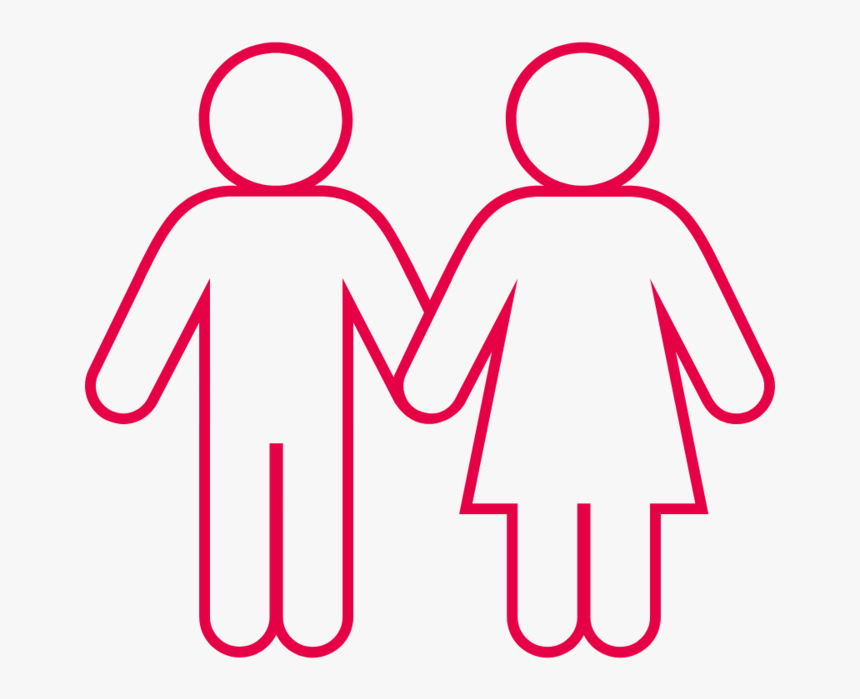 Noun Couple 1106956 - Holding Hands, HD Png Download
