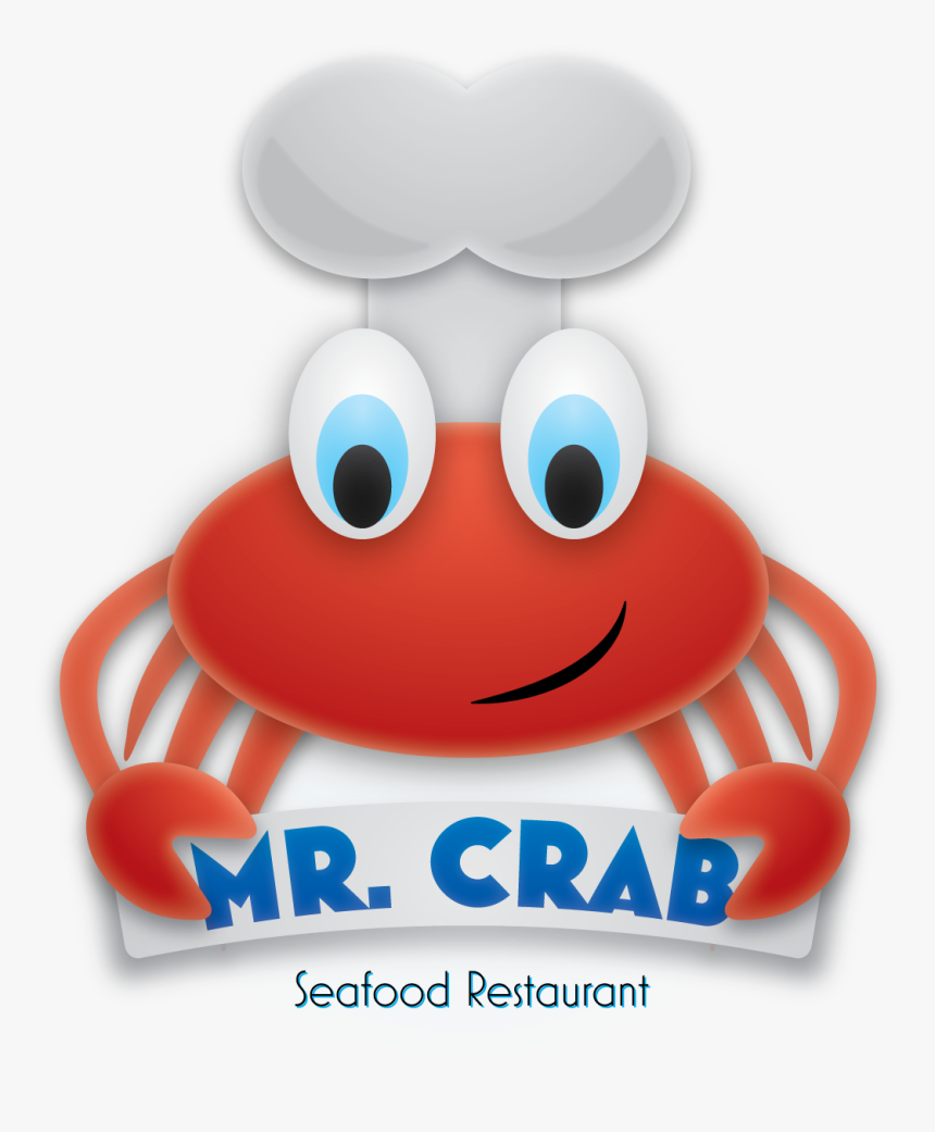 Seafood Clipart Mr Crab - Crab, HD Png Download