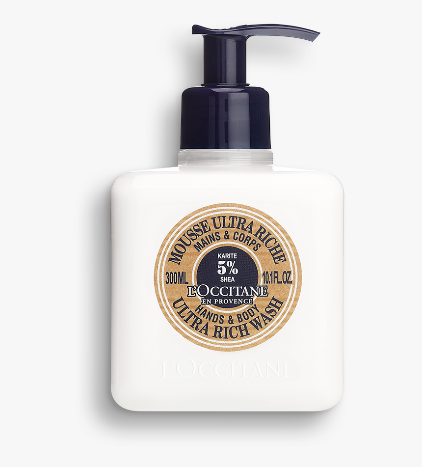 Display View 1/1 Of Shea Hands & Body Ultra Rich Wash - L Occitane Lotion, HD Png Download