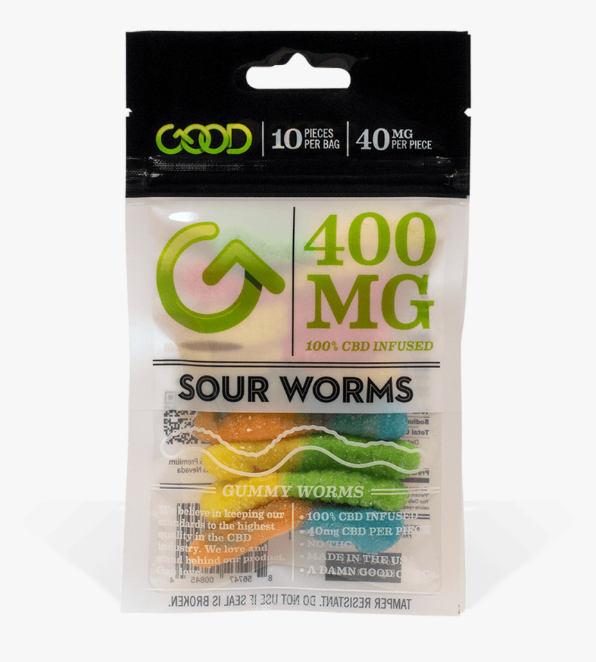 400mg Thc Gummy Worms, HD Png Download