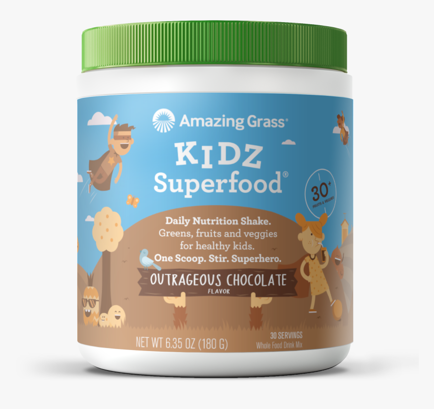 Amazing Grass Kidz Superfood, HD Png Download