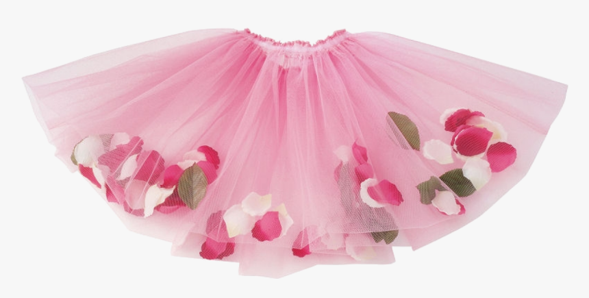 Tulle Skirt With Flowers, HD Png Download