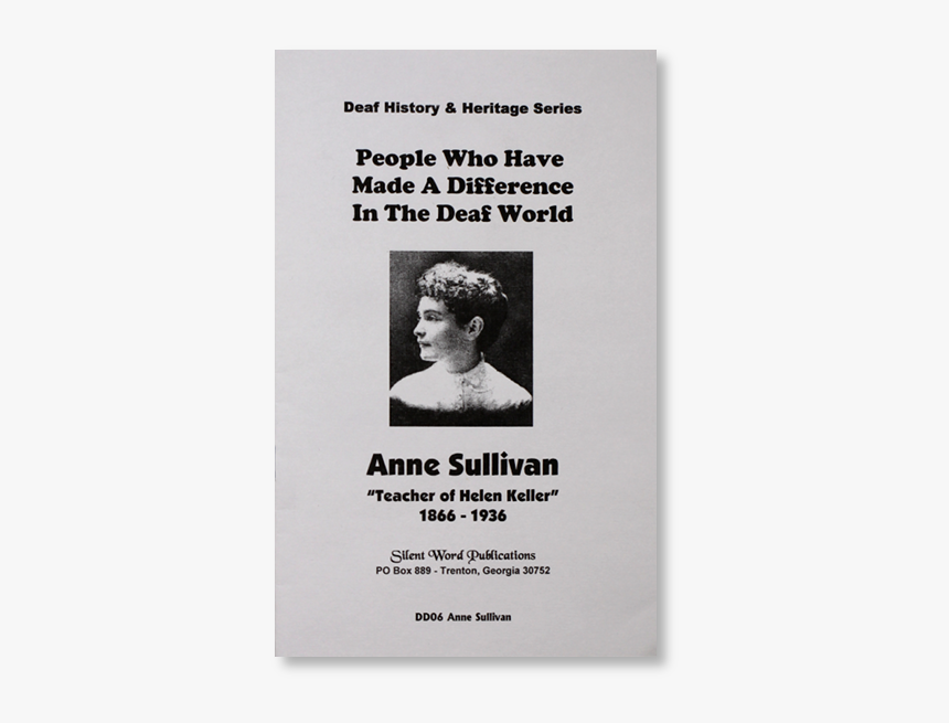 Anne Sullivan Macy, HD Png Download