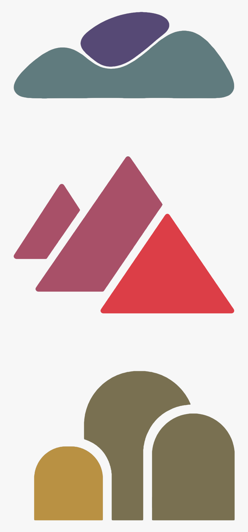 Mountains - Triangle, HD Png Download