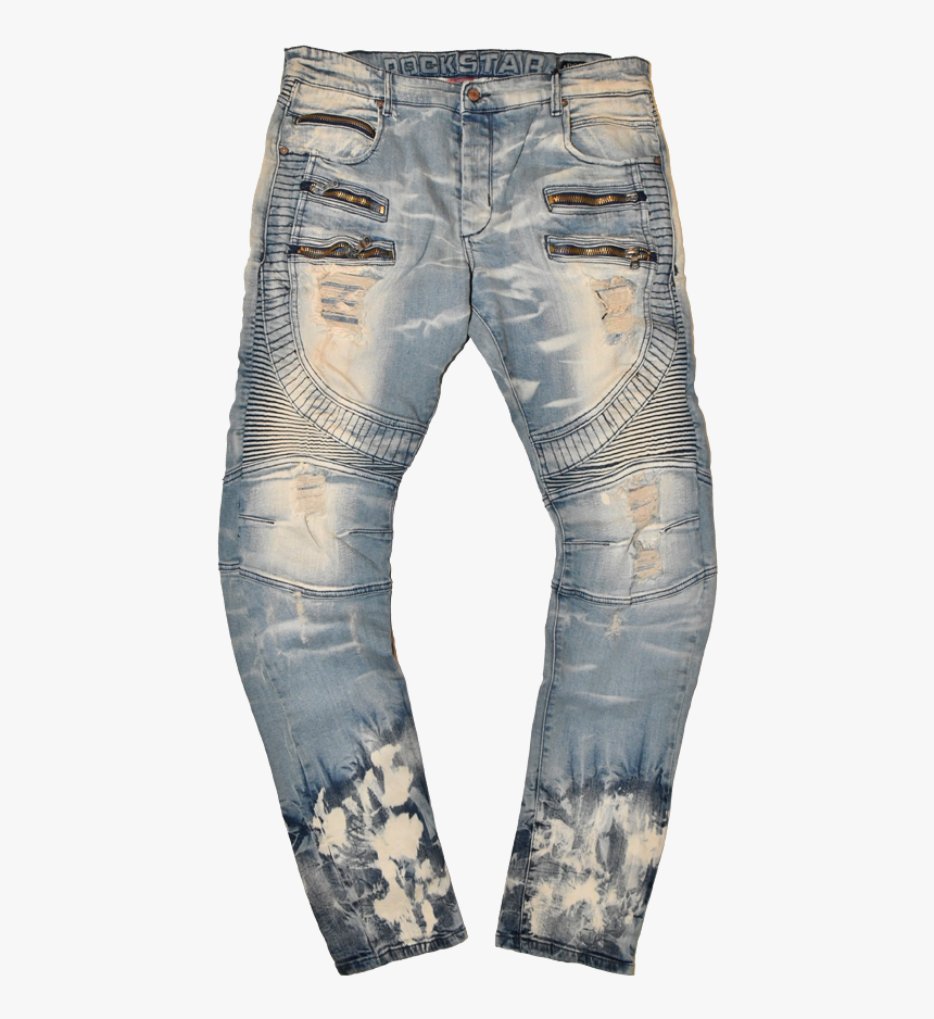 Biker Jeans Png Background Image - Pocket, Transparent Png