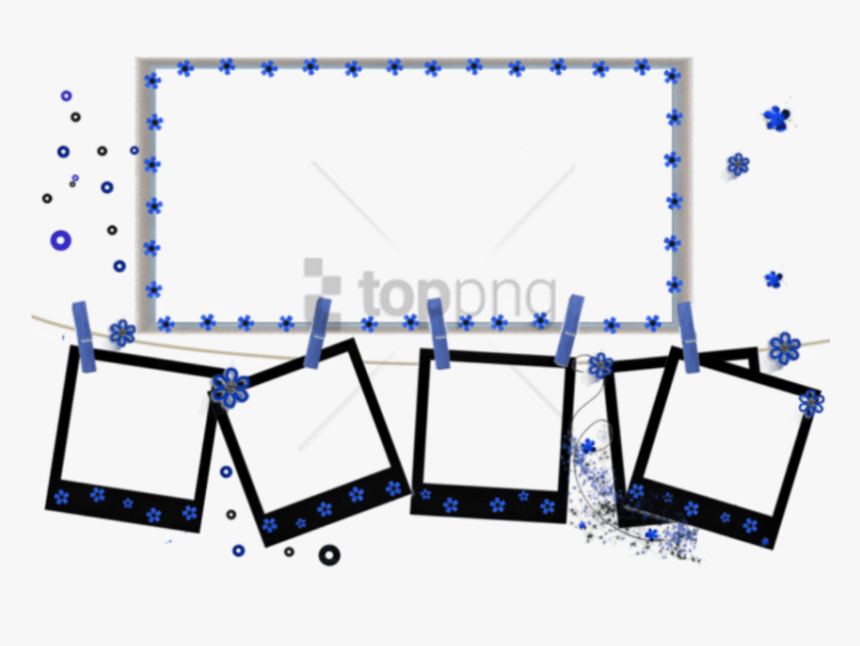 Free Png Picture Frame Png Image With Transparent Background - Polaroid Hanging Frame Png, Png Download