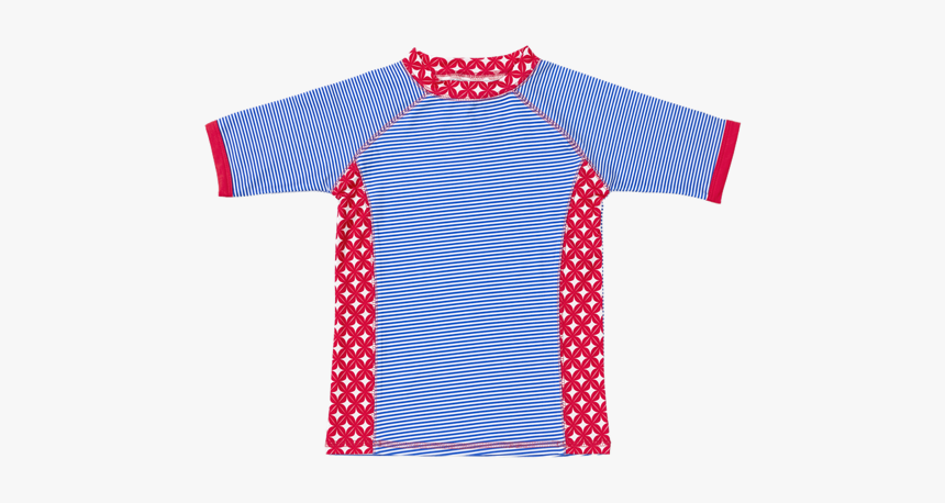 T-shirt Boys Short Sleeve Quickdry Blue Stripe - パッド 付き キャミソール Gu, HD Png Download