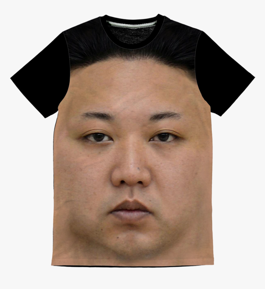 Kim Jong Un Classic Sublimation Panel T-shirt - Kim Jong Un Pas, HD Png Download