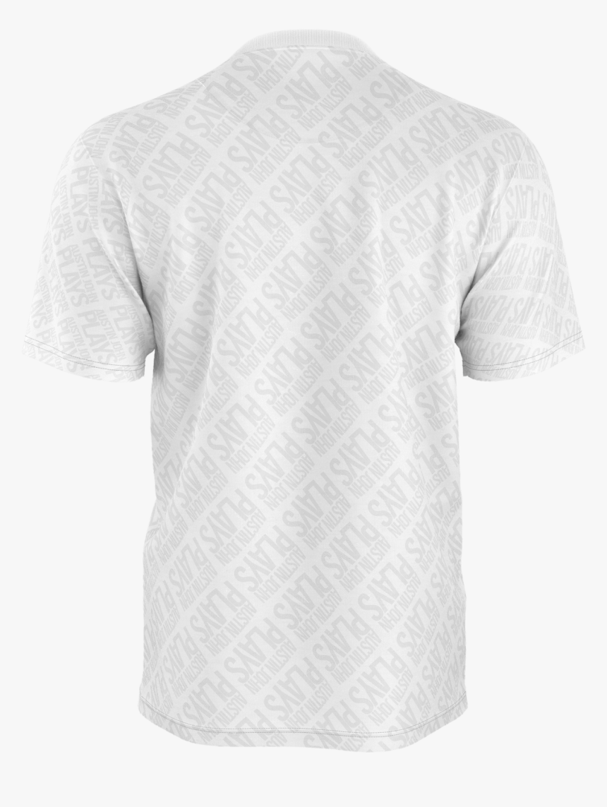 Austin John Plays White T-shirt - Active Shirt, HD Png Download