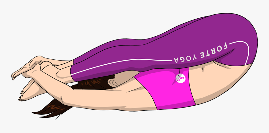 Yoga Poses Lying Down, HD Png Download