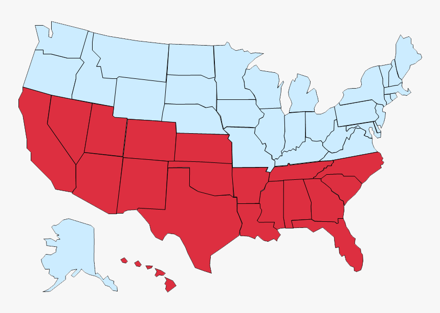 Agent Territory Map - Minimum Wage Preemption Laws, HD Png Download