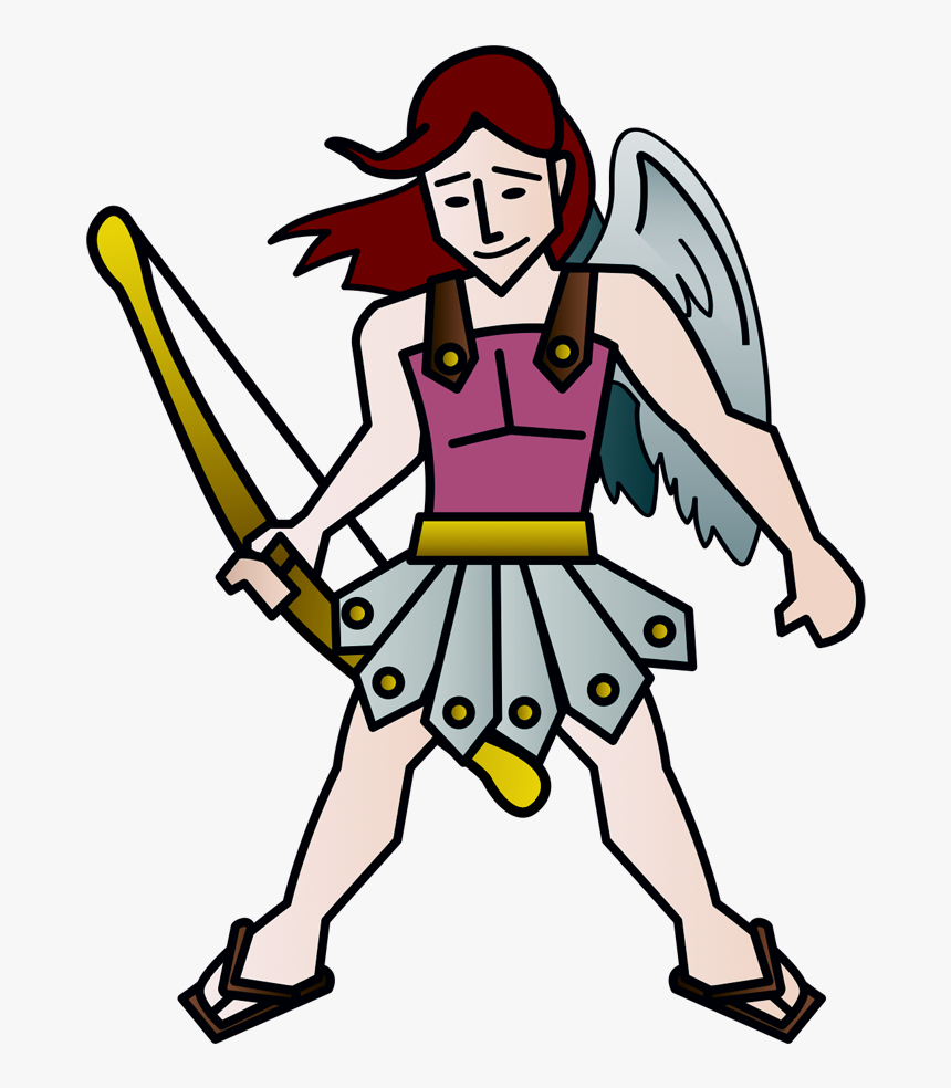 Angel-love - Cartoon, HD Png Download