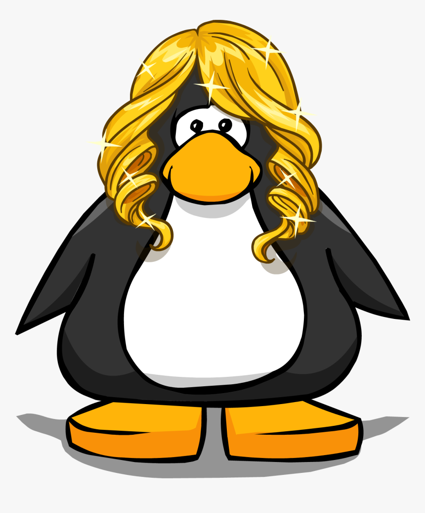 Wig Clipart Goldilocks - Club Penguin Squid Hat, HD Png Download