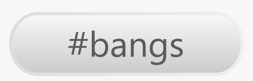 Wigs With Bangs - Monochrome, HD Png Download