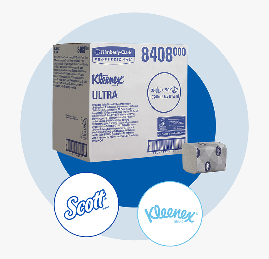 Kleenex Ultra Toilet Tissue Bulk 2-ply , Png Download - Kleenex, Transparent Png