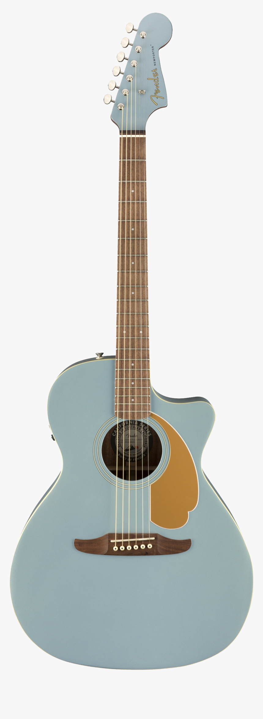 Fender Newporter Player Acoustic Electric Guitar Fender - Acoustic Guitar, HD Png Download