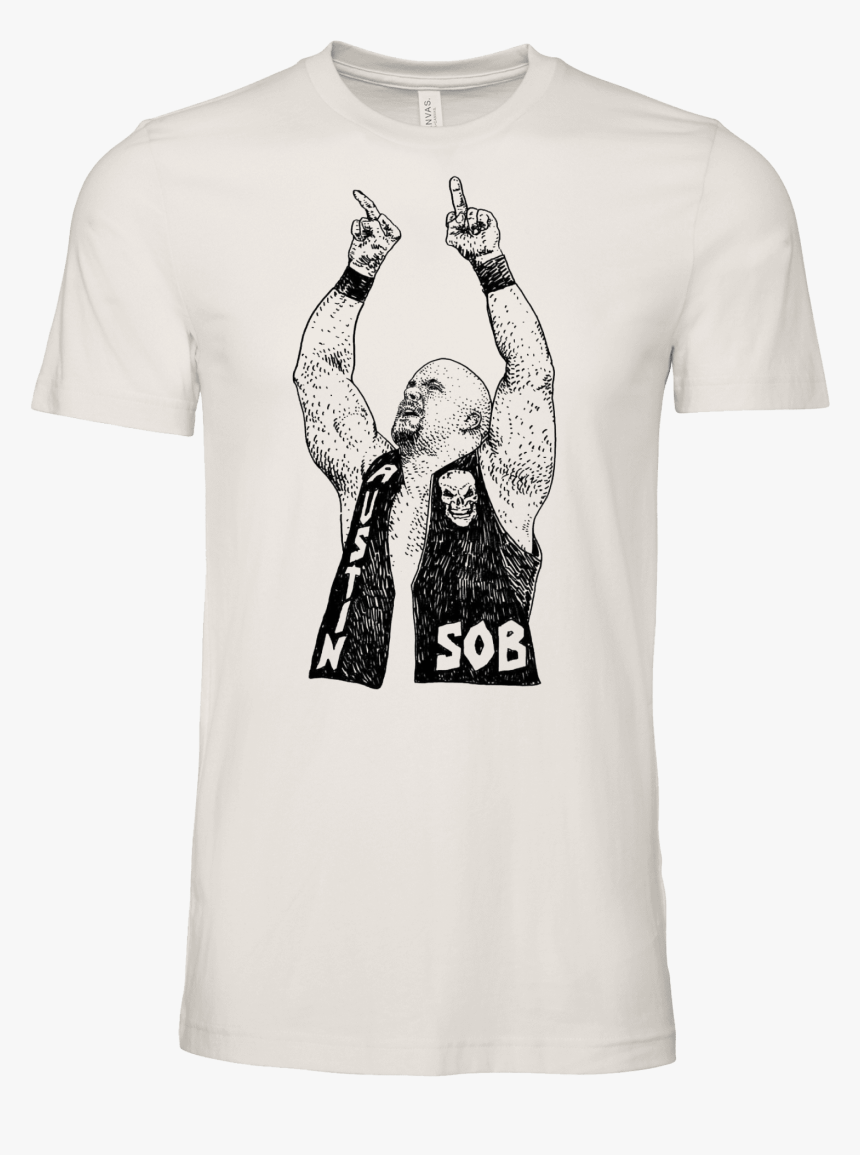 Stone Cold Steve Austin Tee - T-shirt, HD Png Download