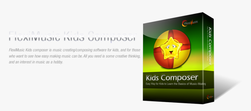 Fleximusic Kids Composer - Graphic Design, HD Png Download