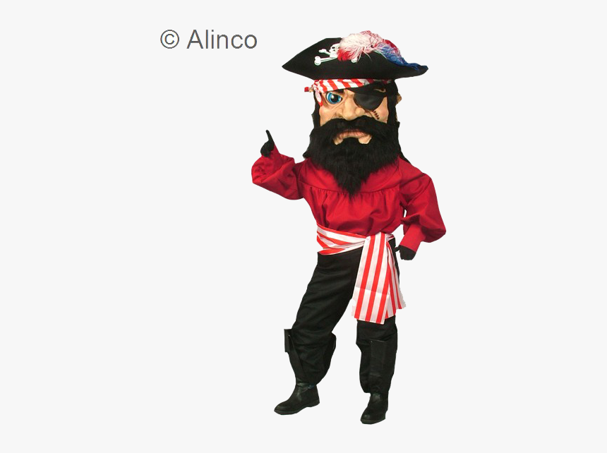 Pirate Mascot Costume, HD Png Download