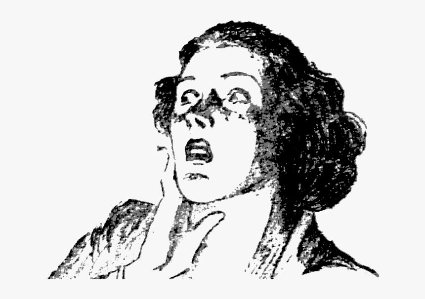 Shocked Face No Background, HD Png Download