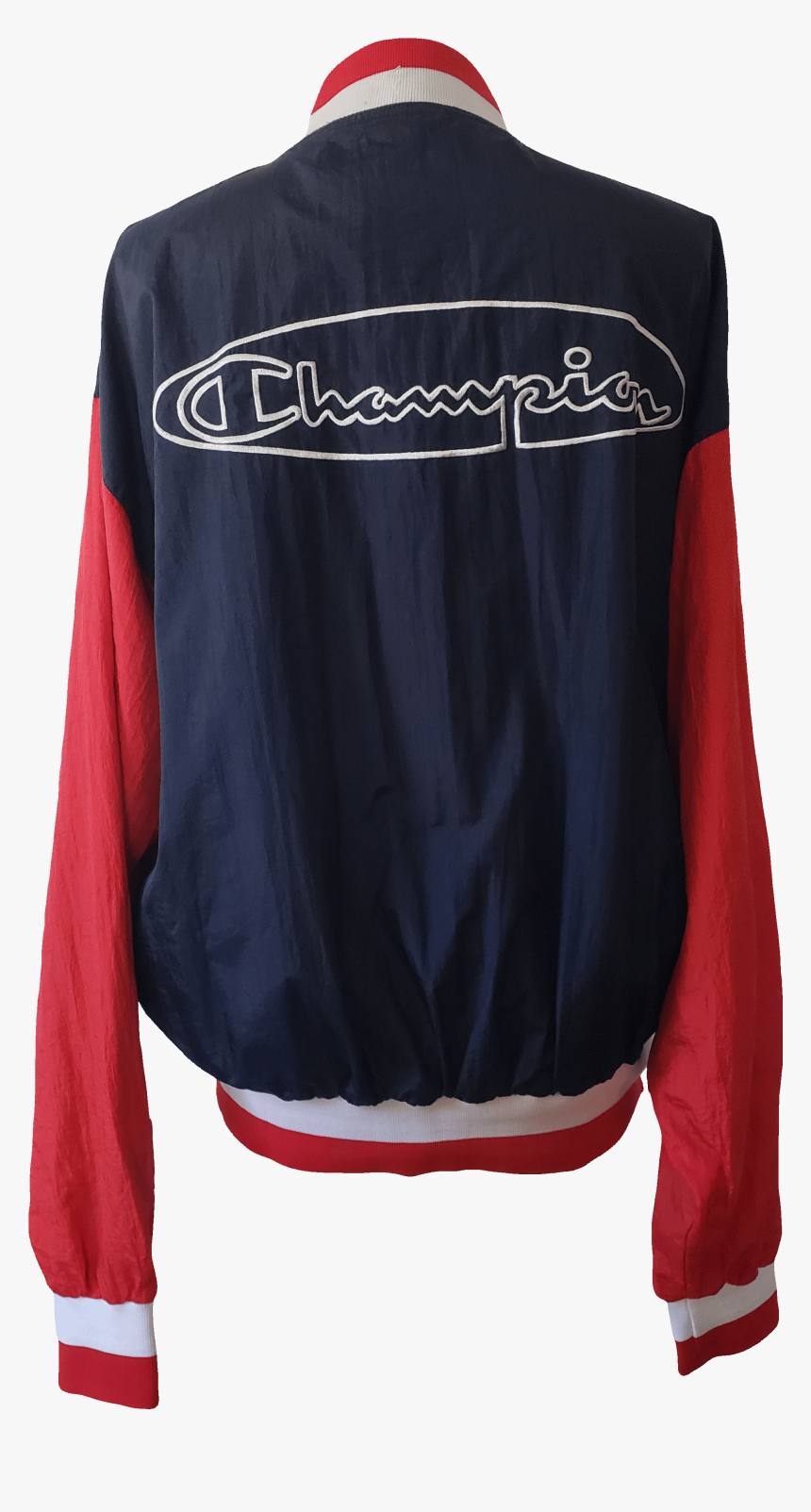 champion red white and blue jacket