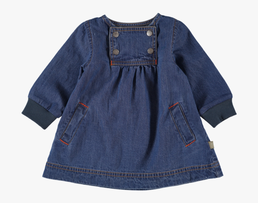 Kidscase Wolf Baby Dress - Denim, HD Png Download