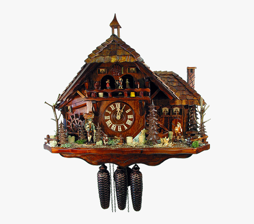 8 Day Black Forest Farming Estate - Black Forest Cuckoo Clock, HD Png Download