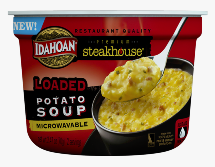 Idahoan Potato Soup Cup , Png Download - Idaho Potato Soup Bowl, Transparent Png