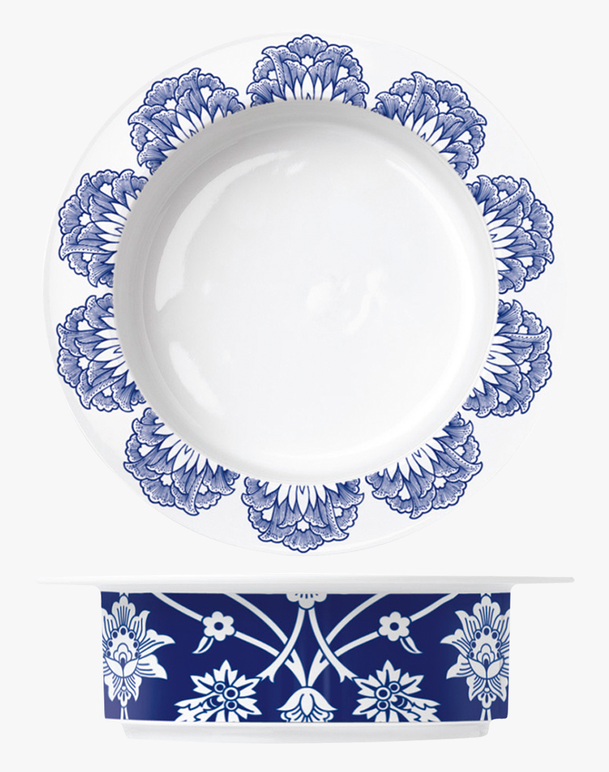 Soup Bowl - Blue And White Porcelain, HD Png Download