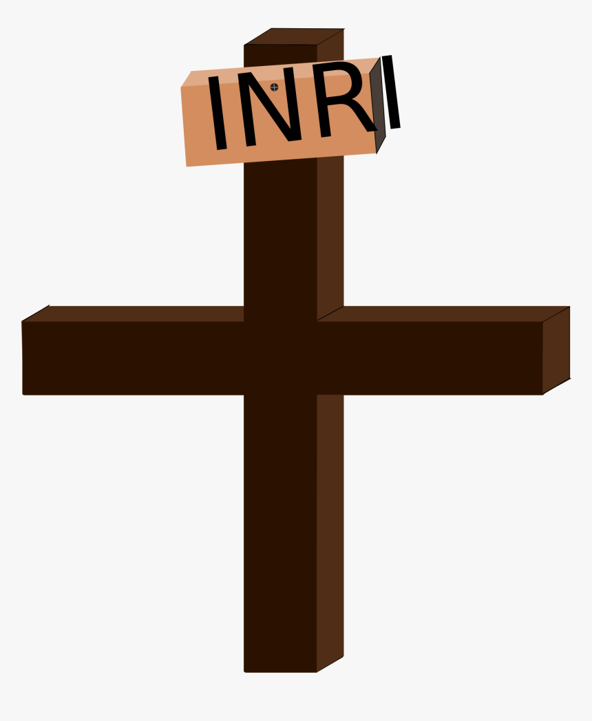 Jesus On The Big - Cruz De Jesus Inri, HD Png Download