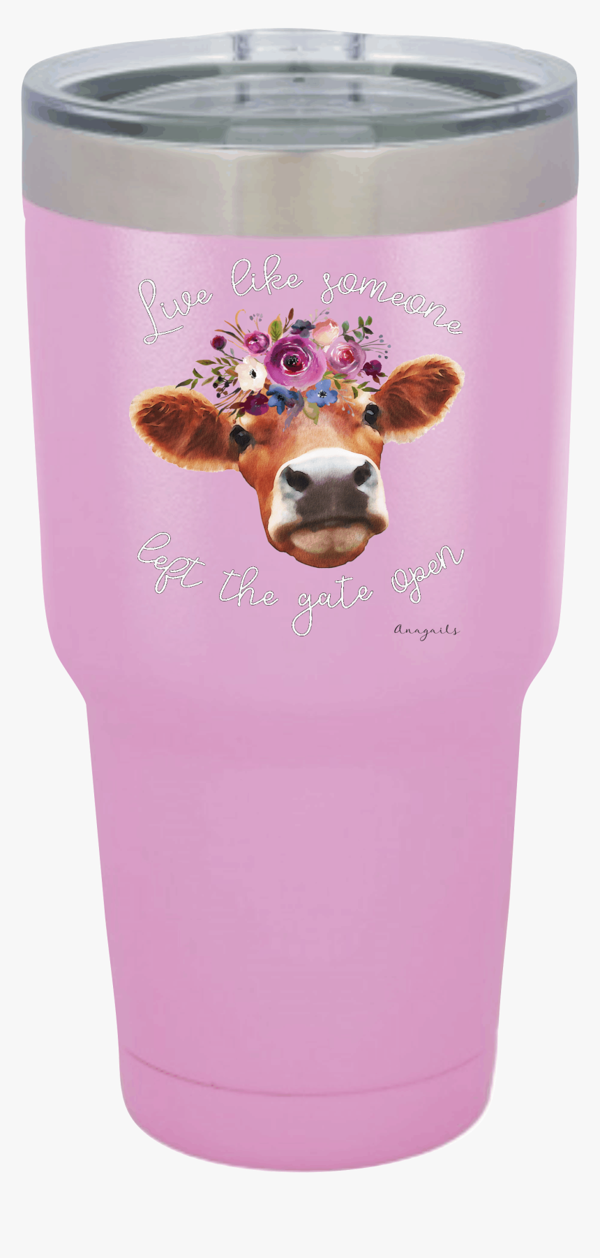 Live Like Someone Left The Gate Open Tumbler - Calf, HD Png Download