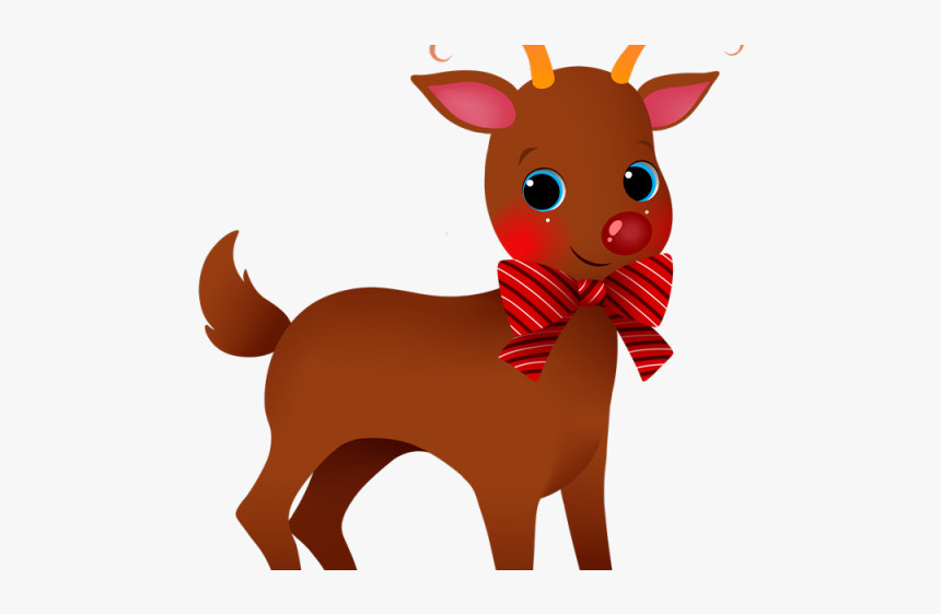 Clipart Transparent Reindeer, HD Png Download