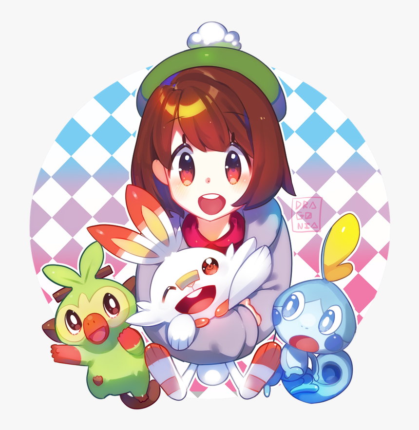 Pokemon Cute Sword And Shield, HD Png Download